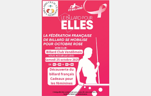 BILLARD POUR ELLES